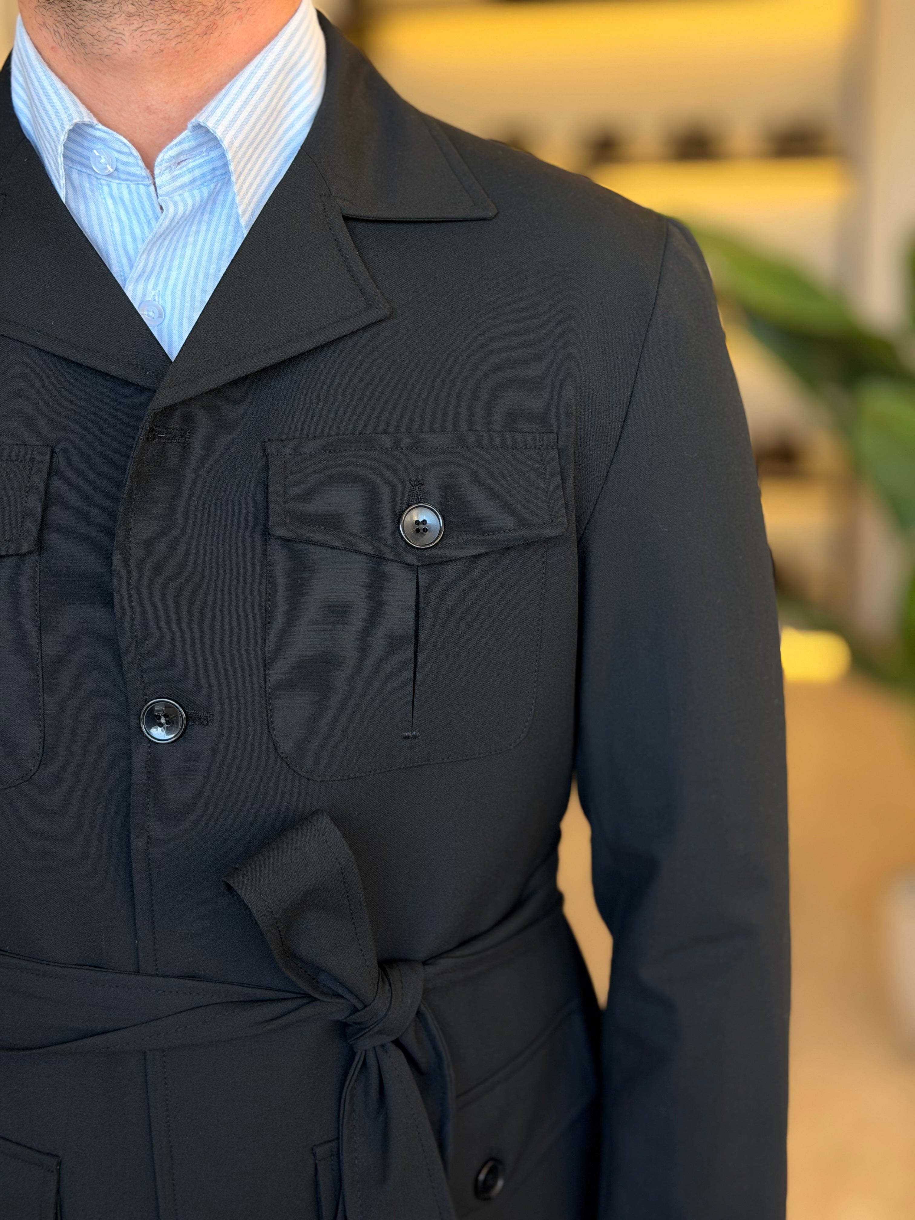 Safari Jacket - Black