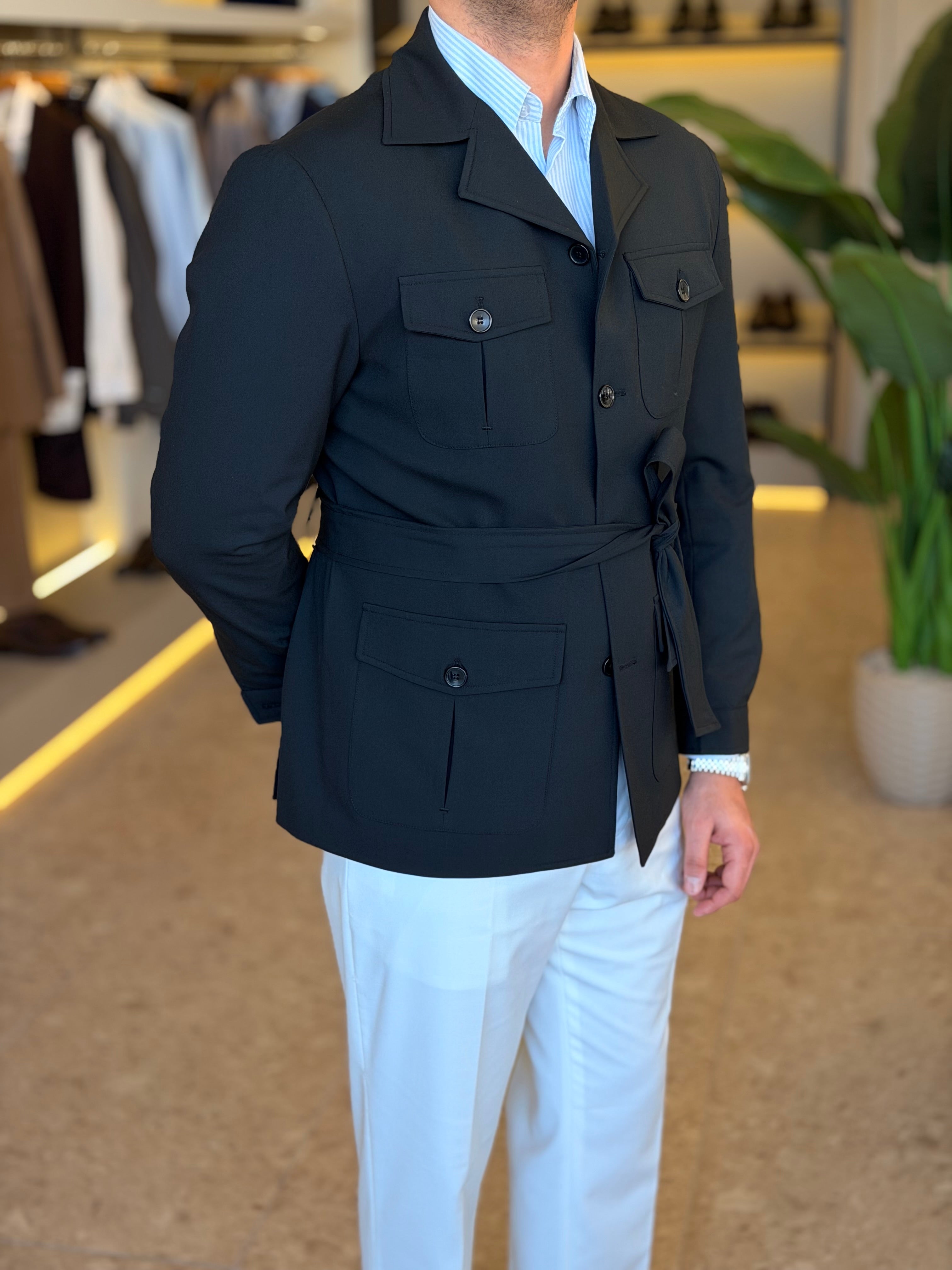 Safari Jacket - Black