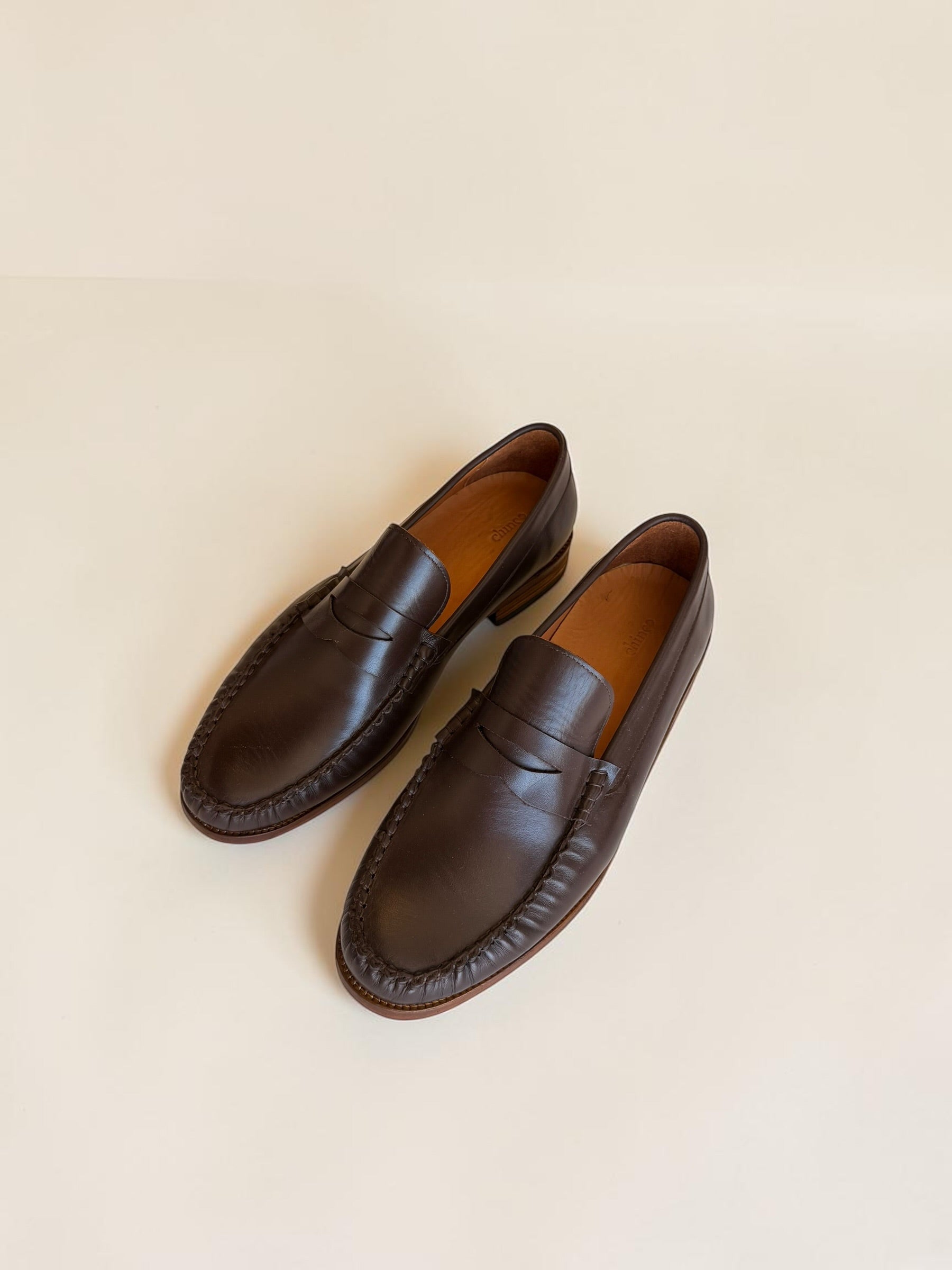 Classic penny loafers- Brown