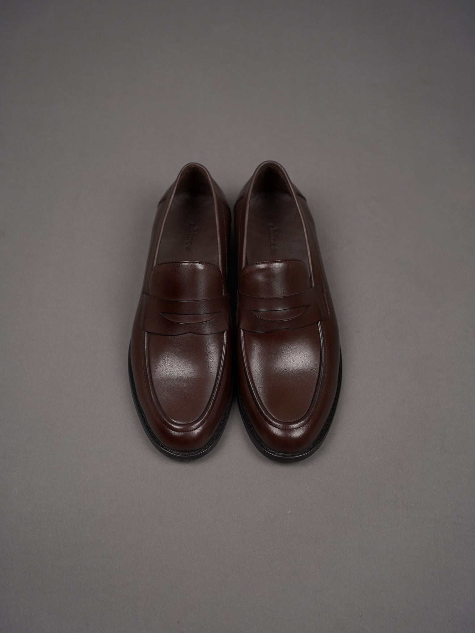 Penny leather loafers - Brown