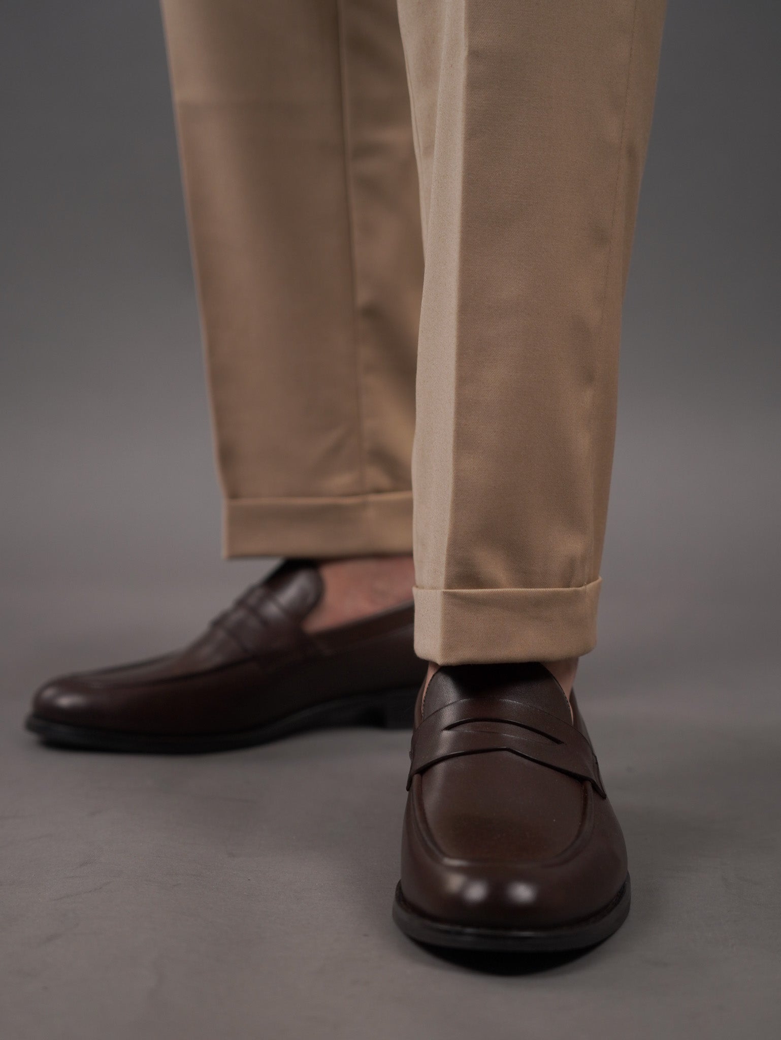 Double button Gurkha trousers - beige
