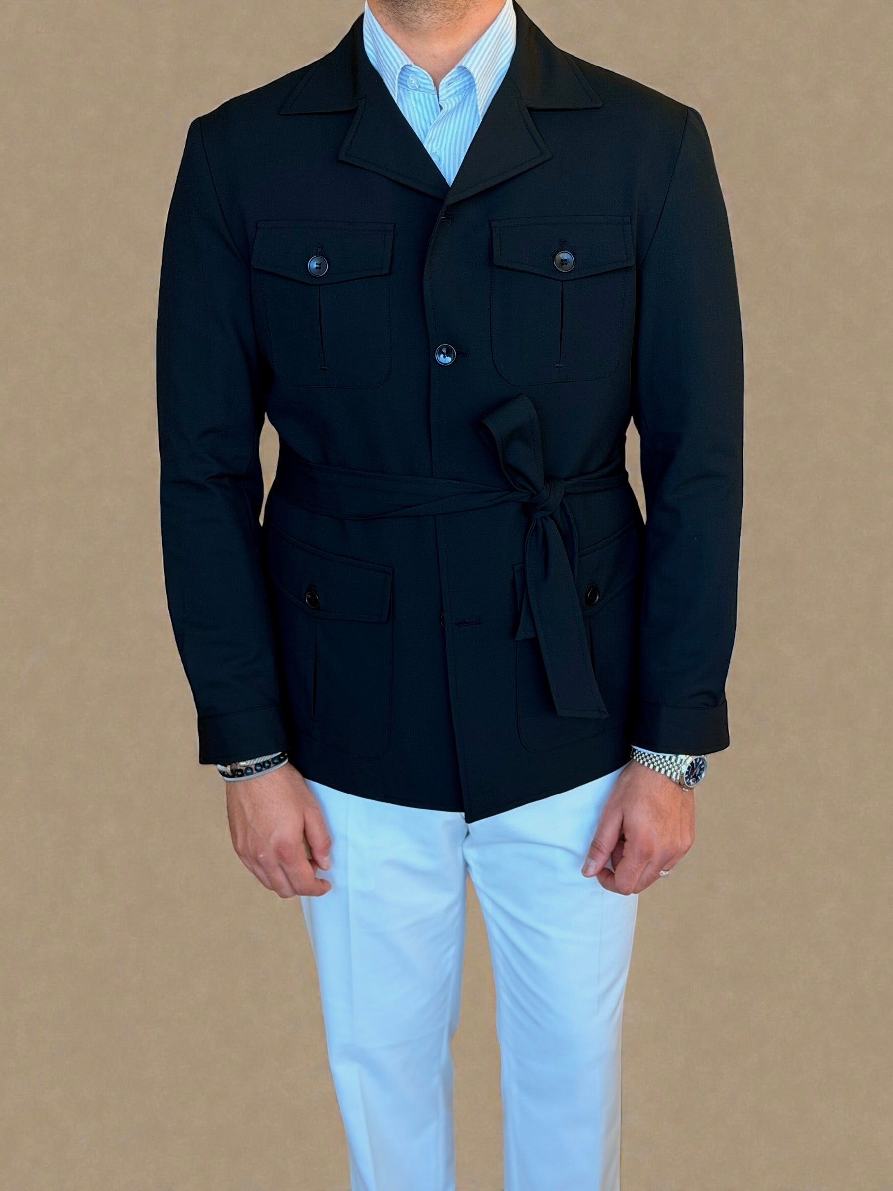 Safari Jacket - Black