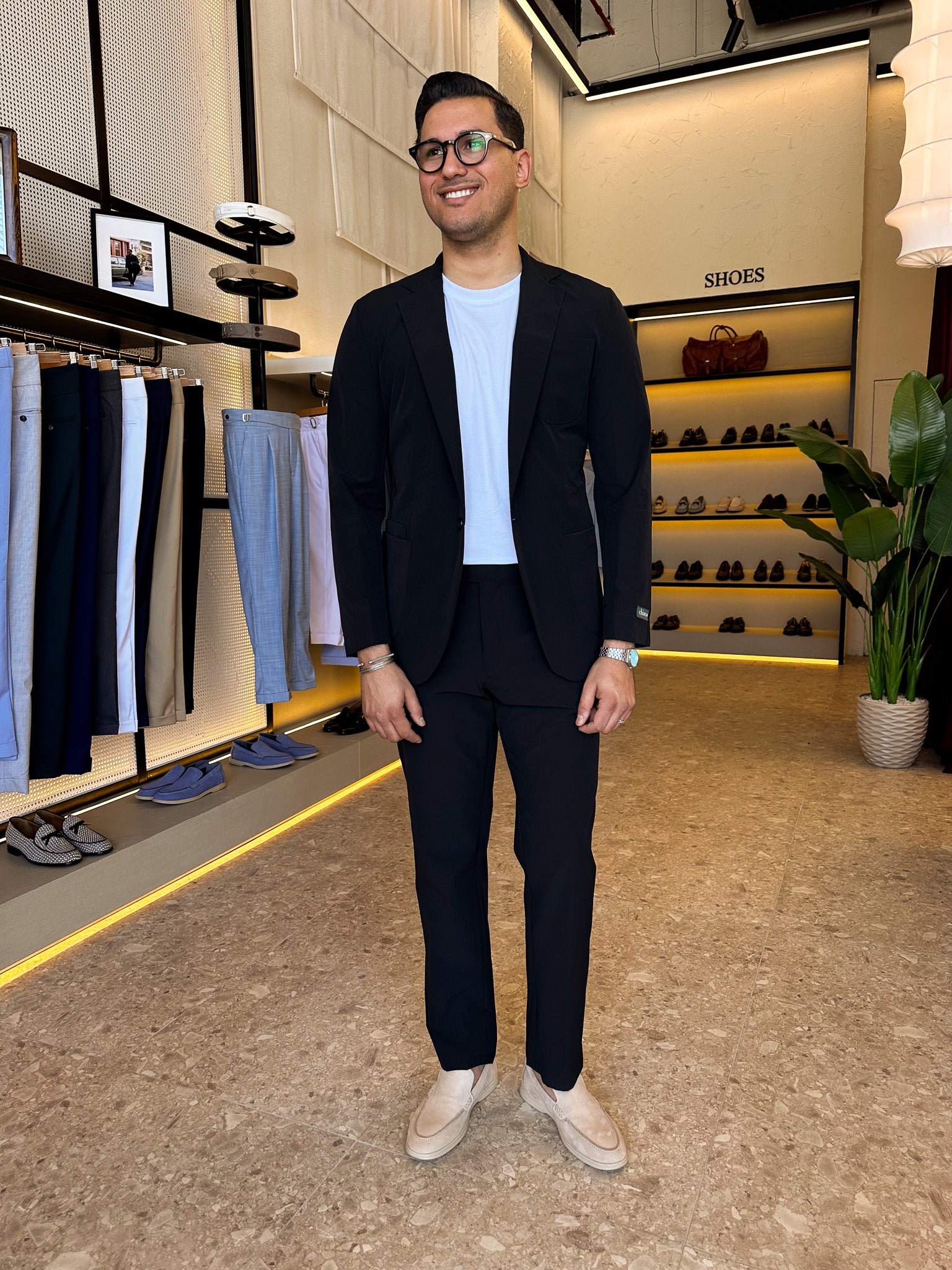 Pocket suit - black