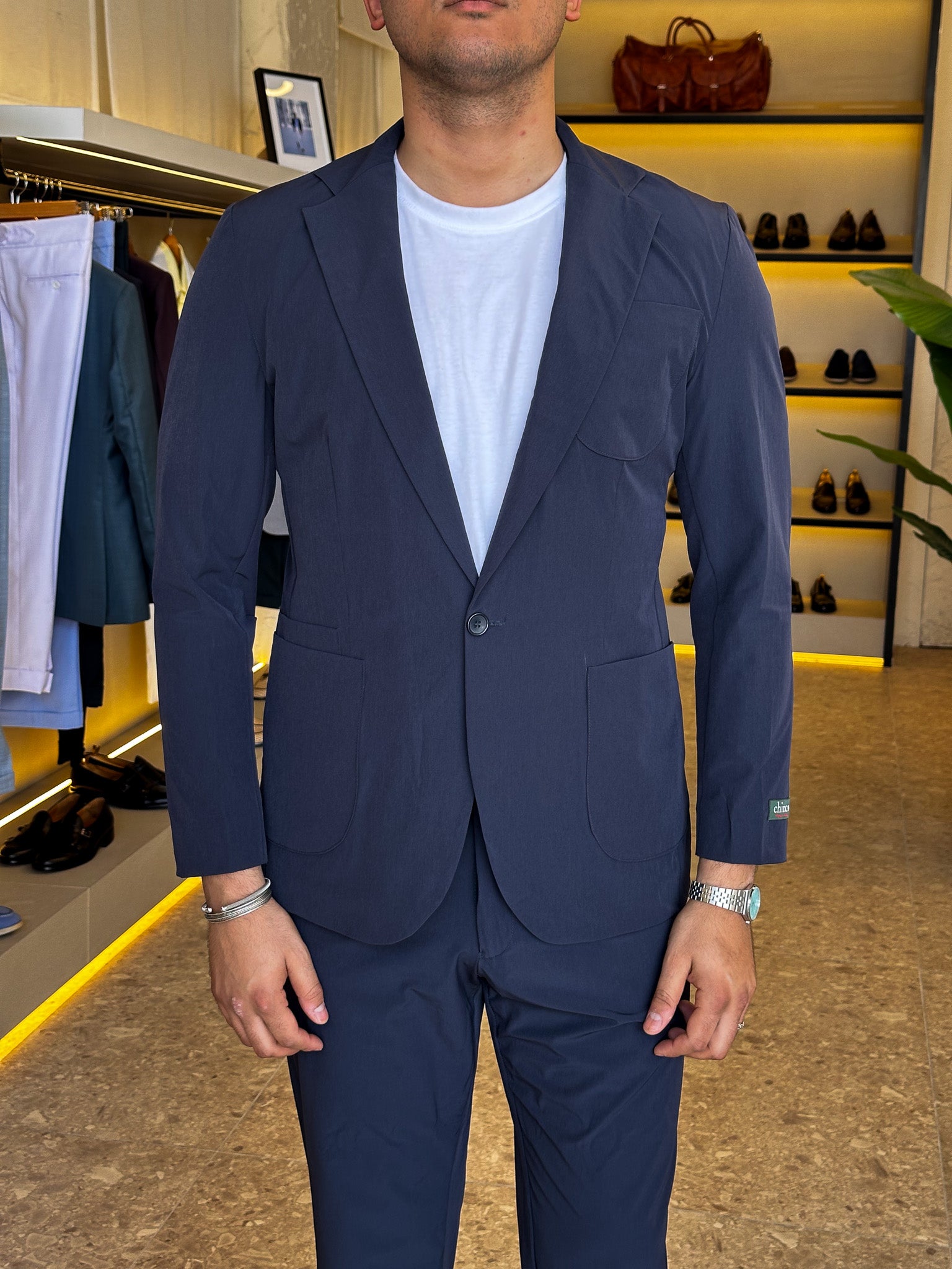 Pocket suit - navy