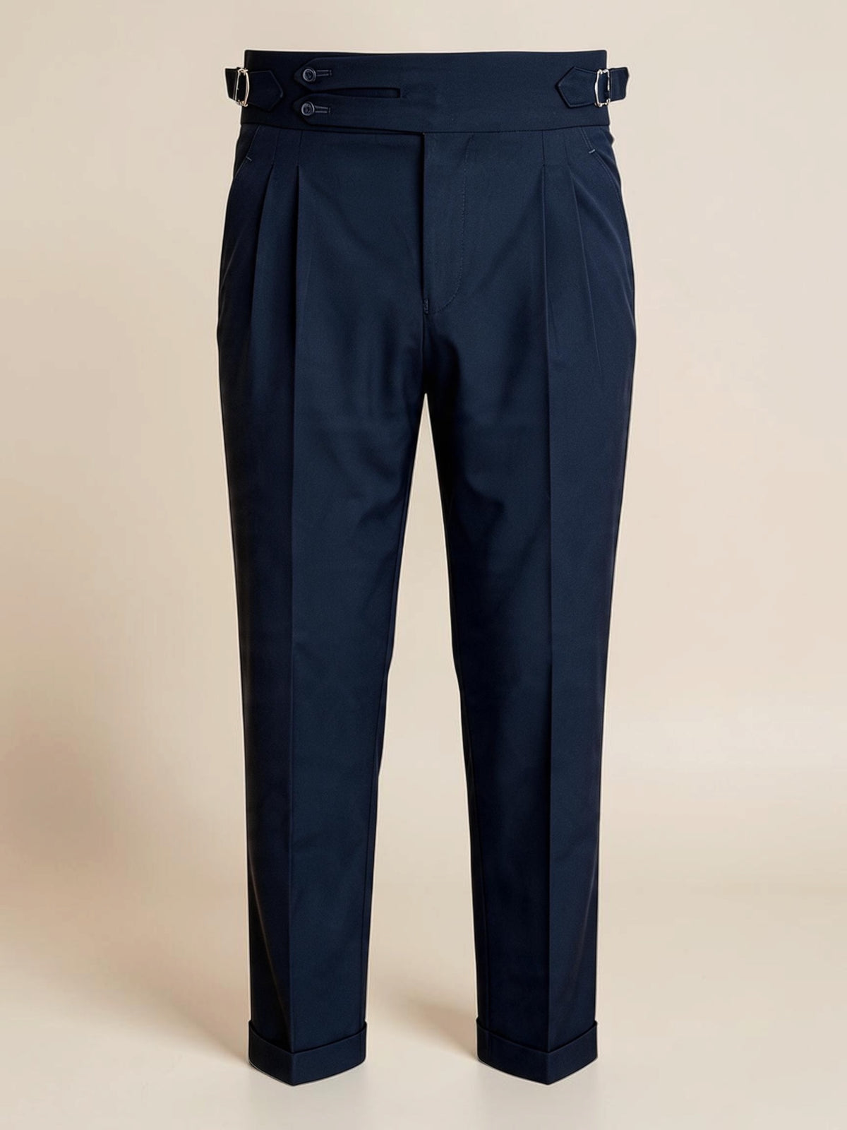 Double-Belt Gurkha trousers- Navy