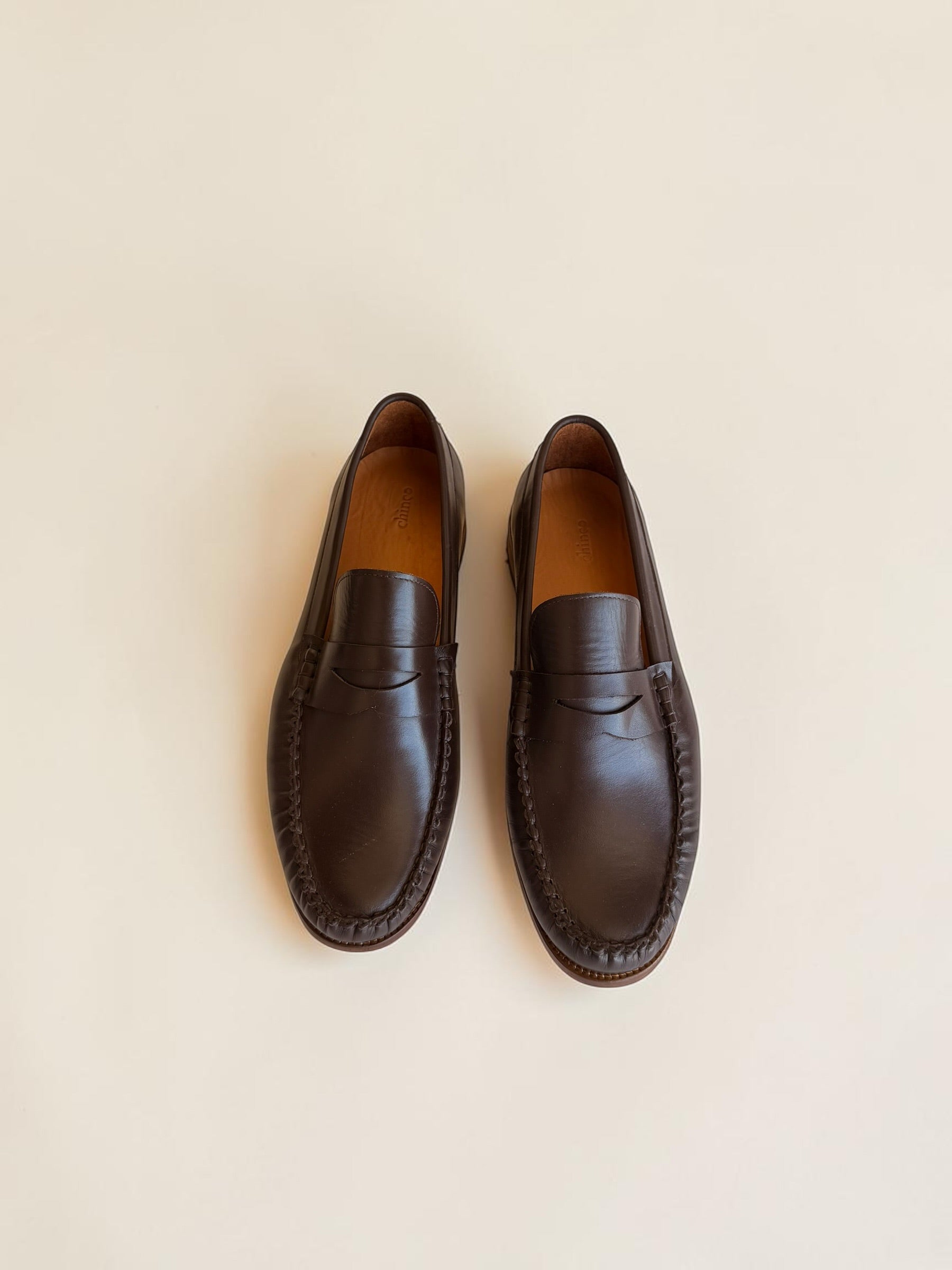 Classic penny loafers- Brown