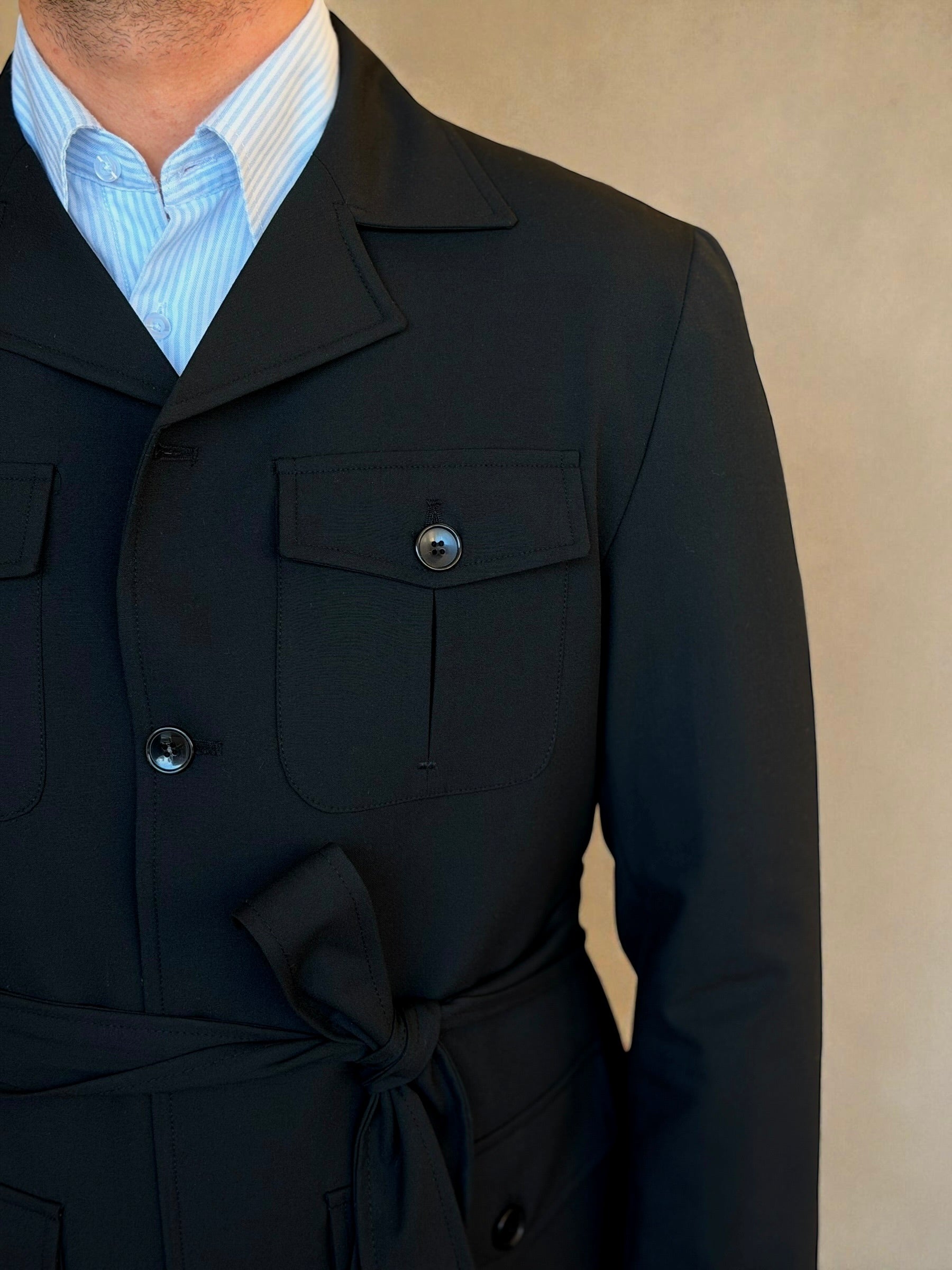 Safari Jacket - Black