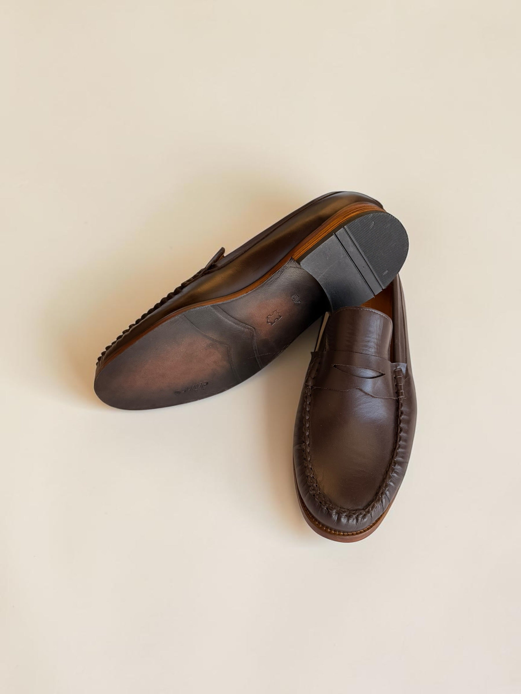 Classic penny loafers- Brown