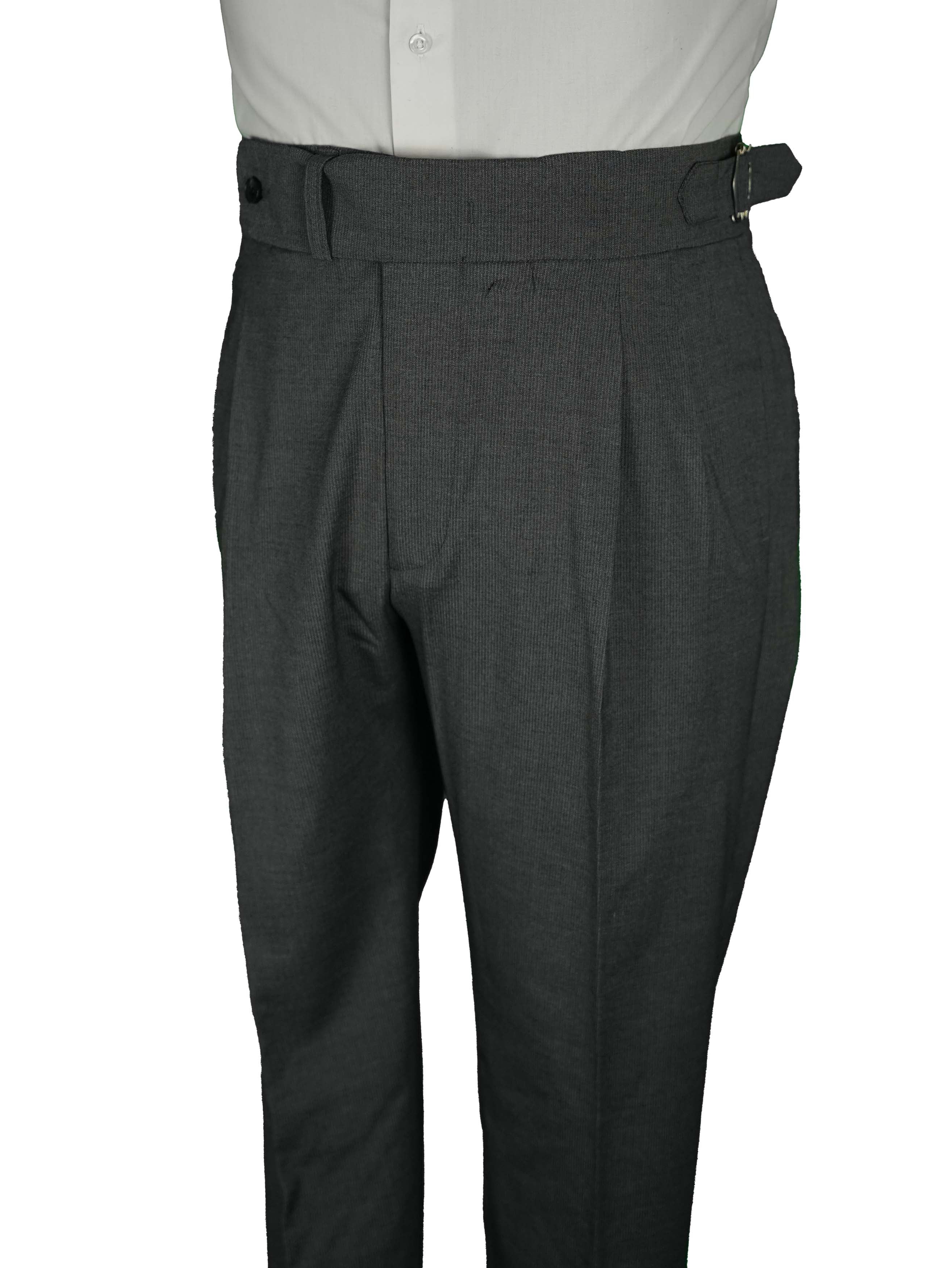 lycra hight waits Gurkha trousers - Grey