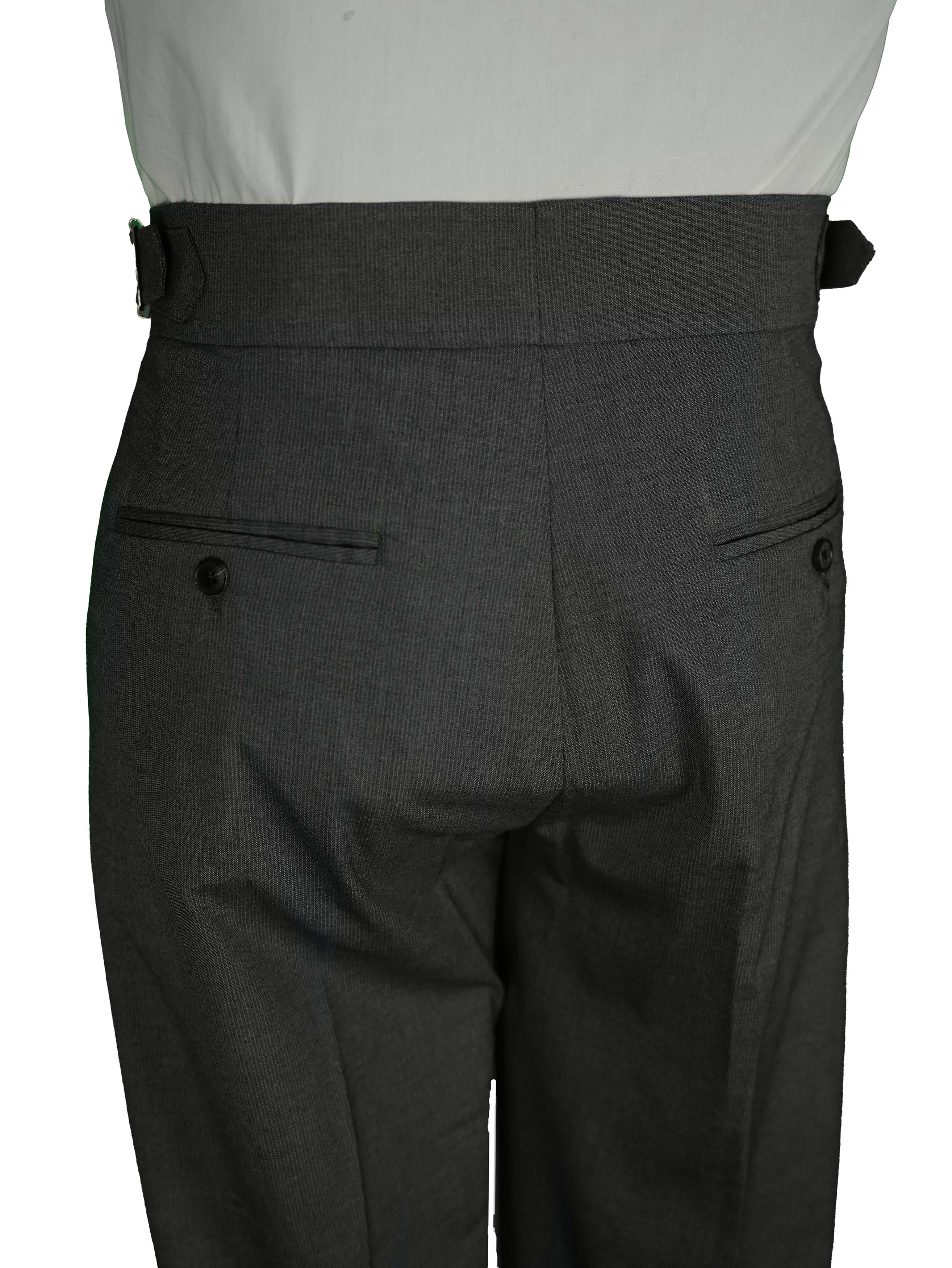 lycra hight waits Gurkha trousers - Grey