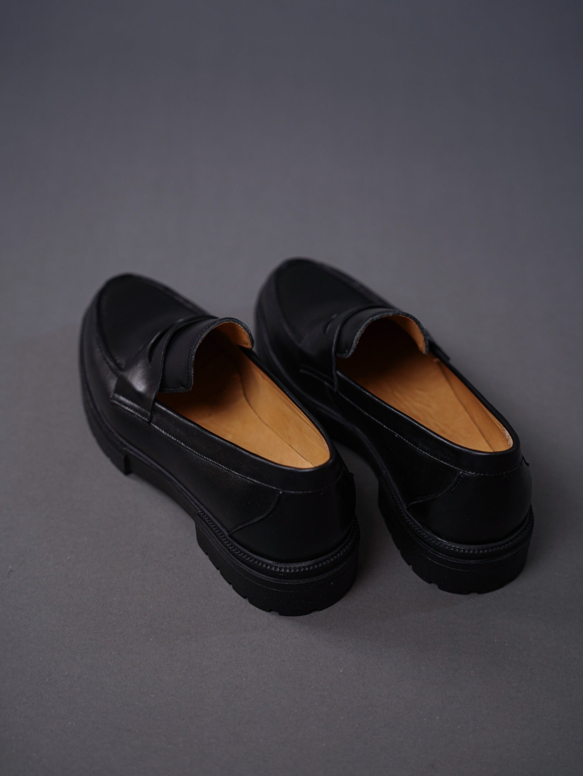 chunky loafers - Black