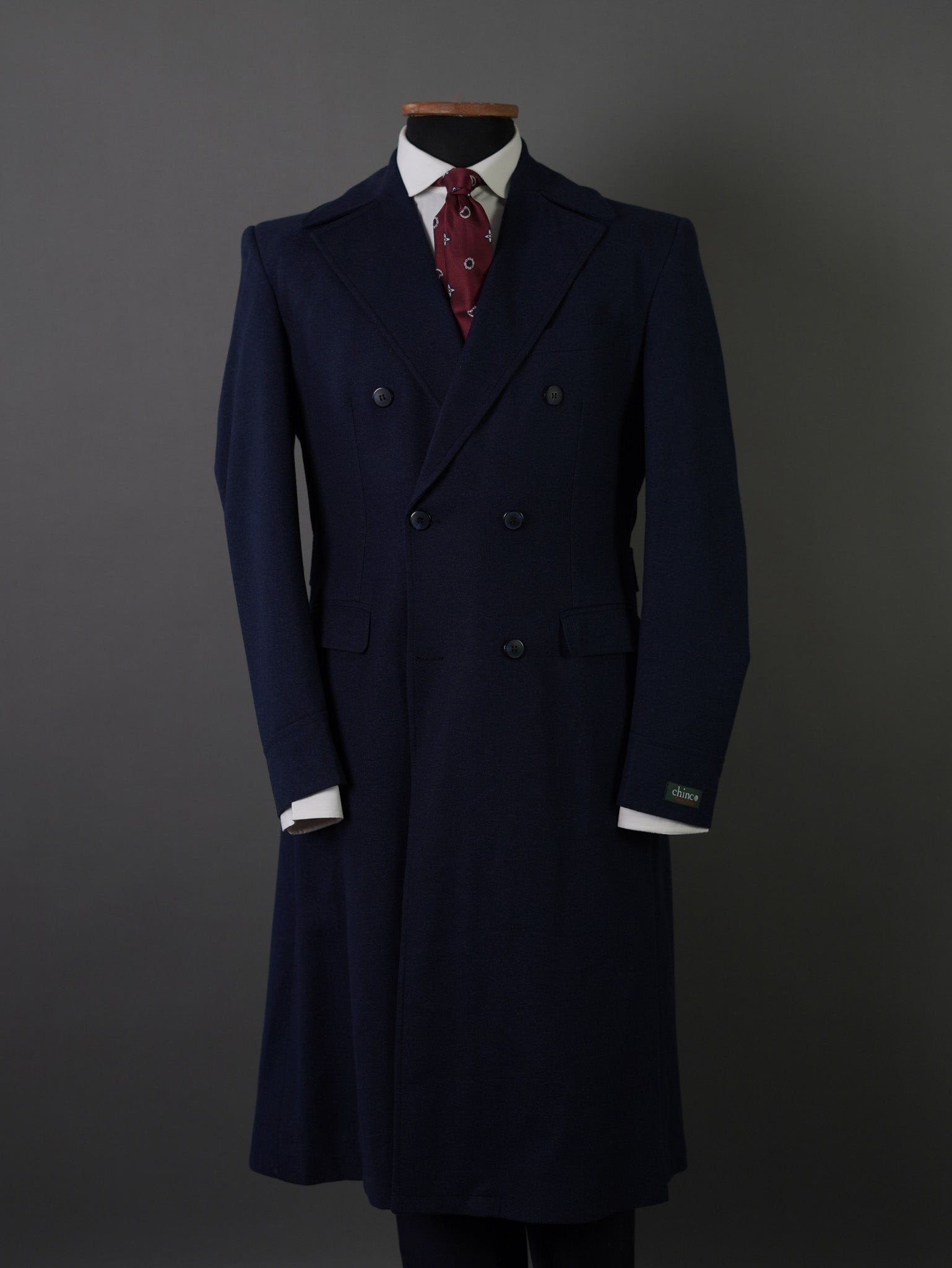 long coat  - navy