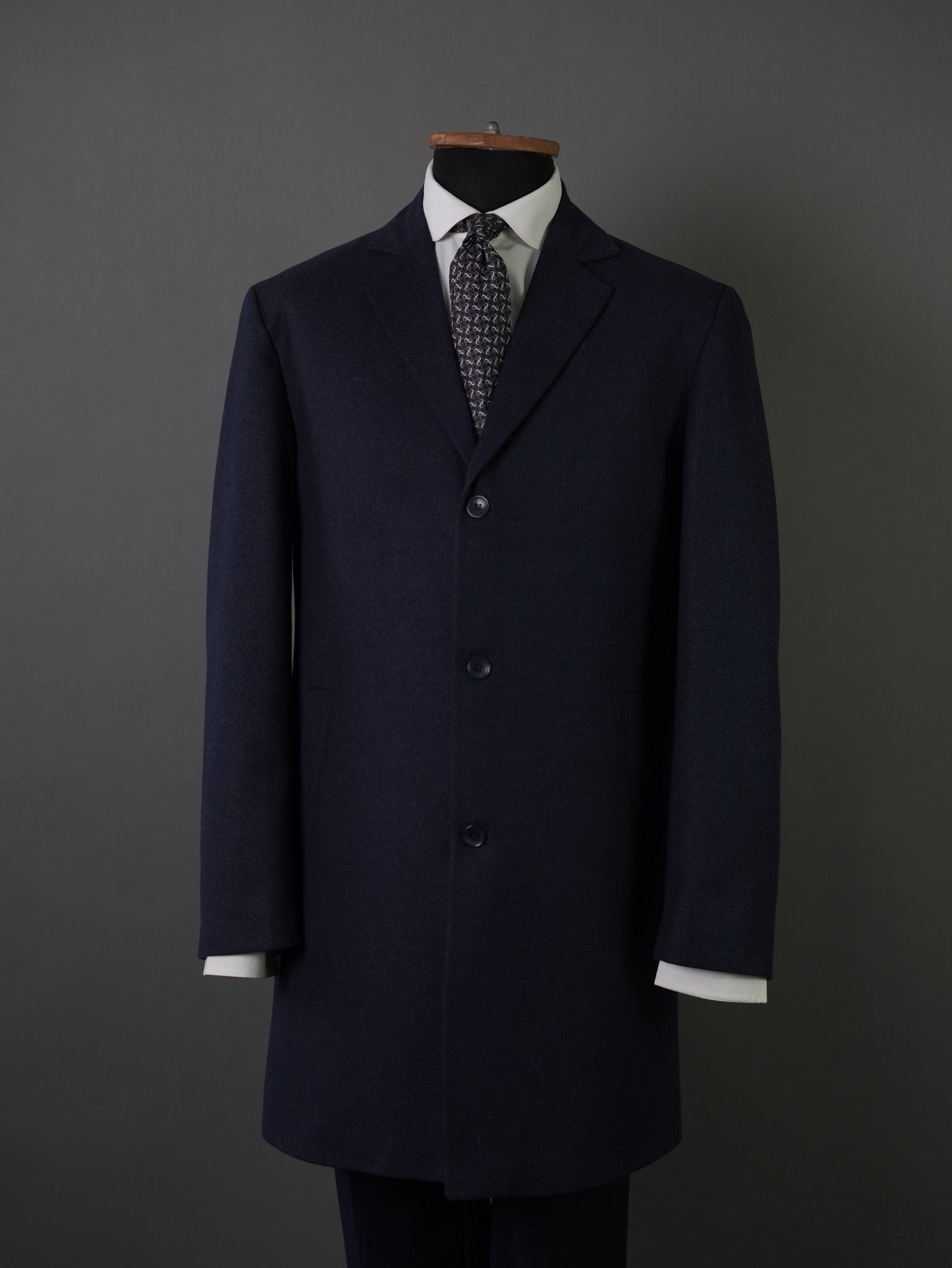 basic coat - navy