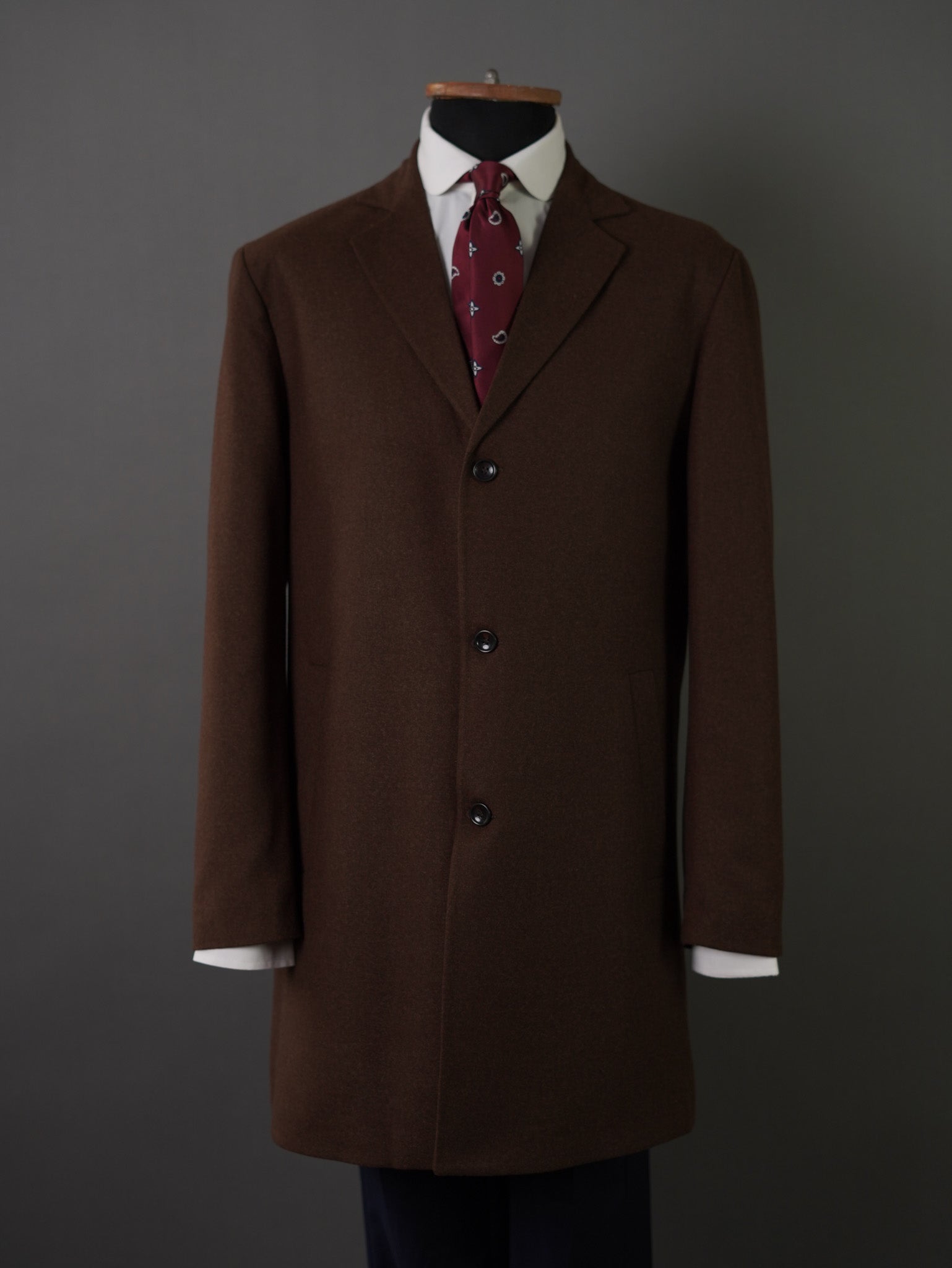 basic coat - brown