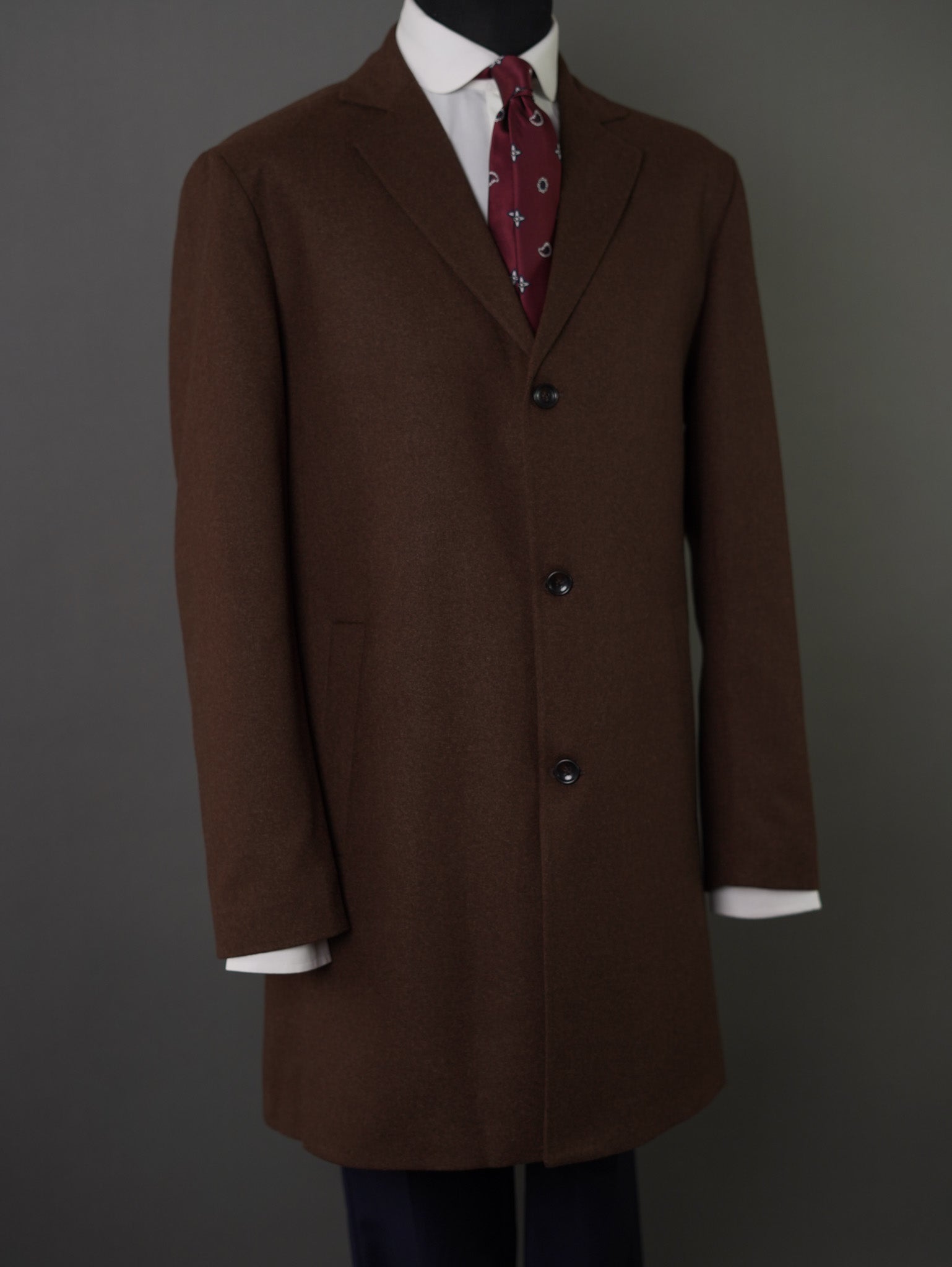 basic coat - brown