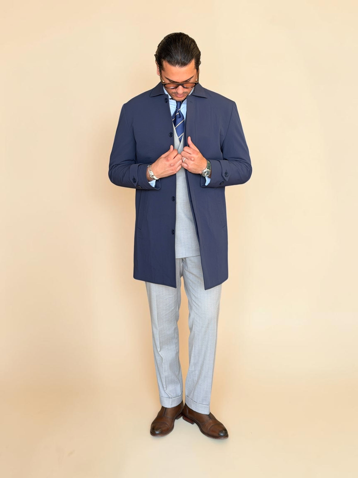 Rain coat - Navy