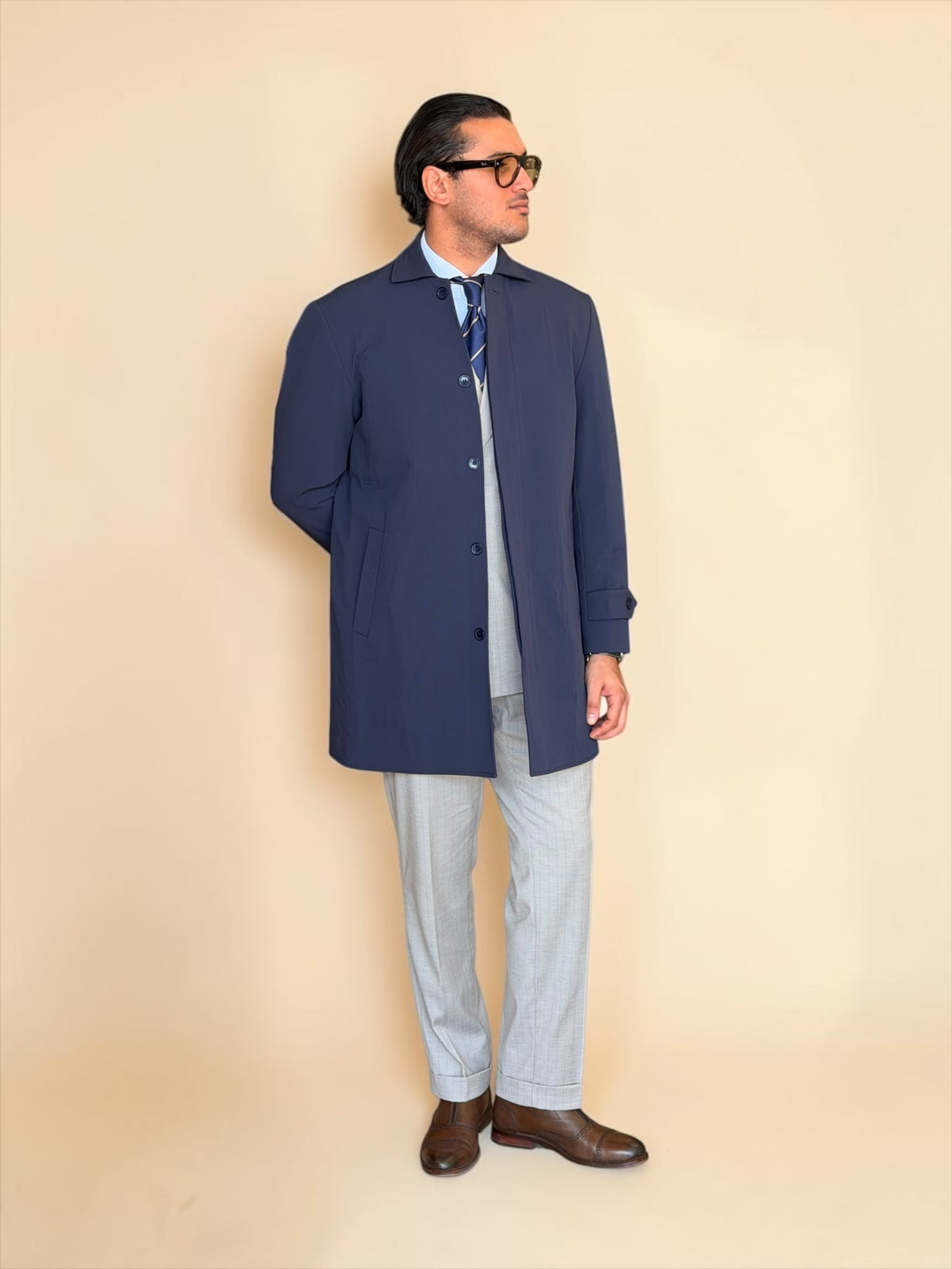 Rain coat - Navy
