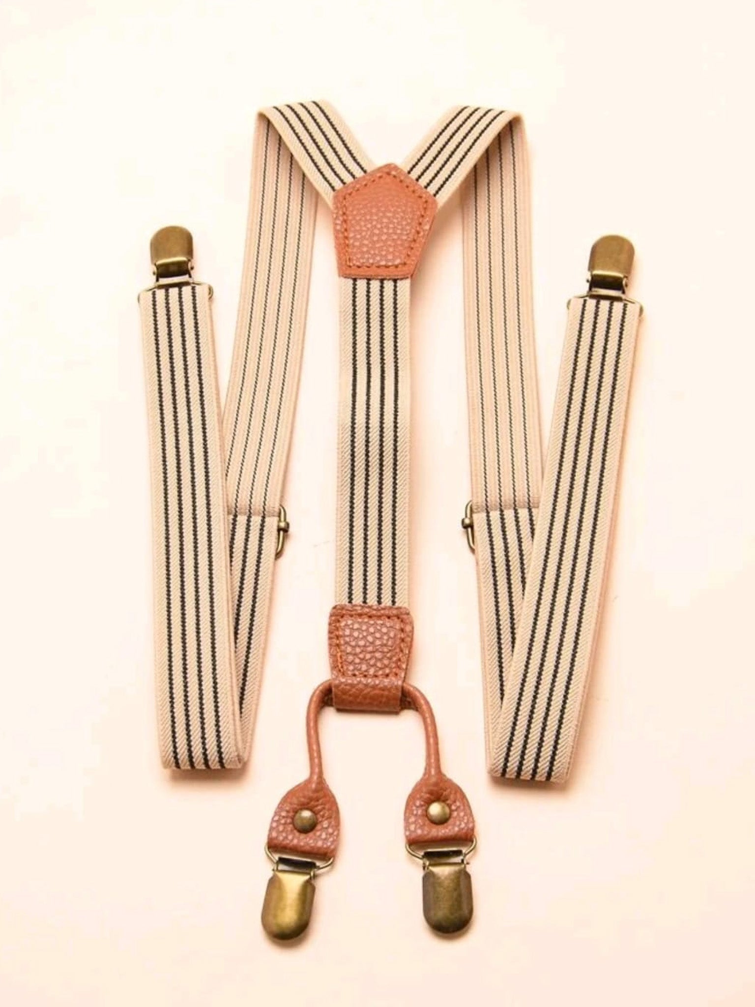 suspender - beige